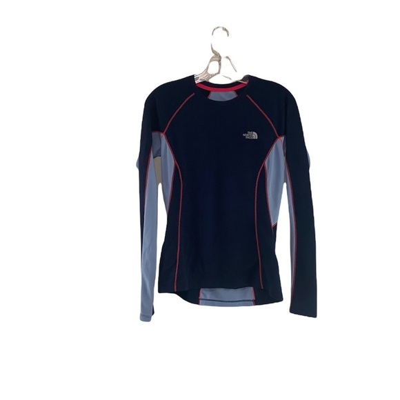 The North Face Flight Series Merino Wool Long Sleeve Performance Top Blue Size S - Picture 5 of 13